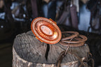 Copper Curry Horse Brush
