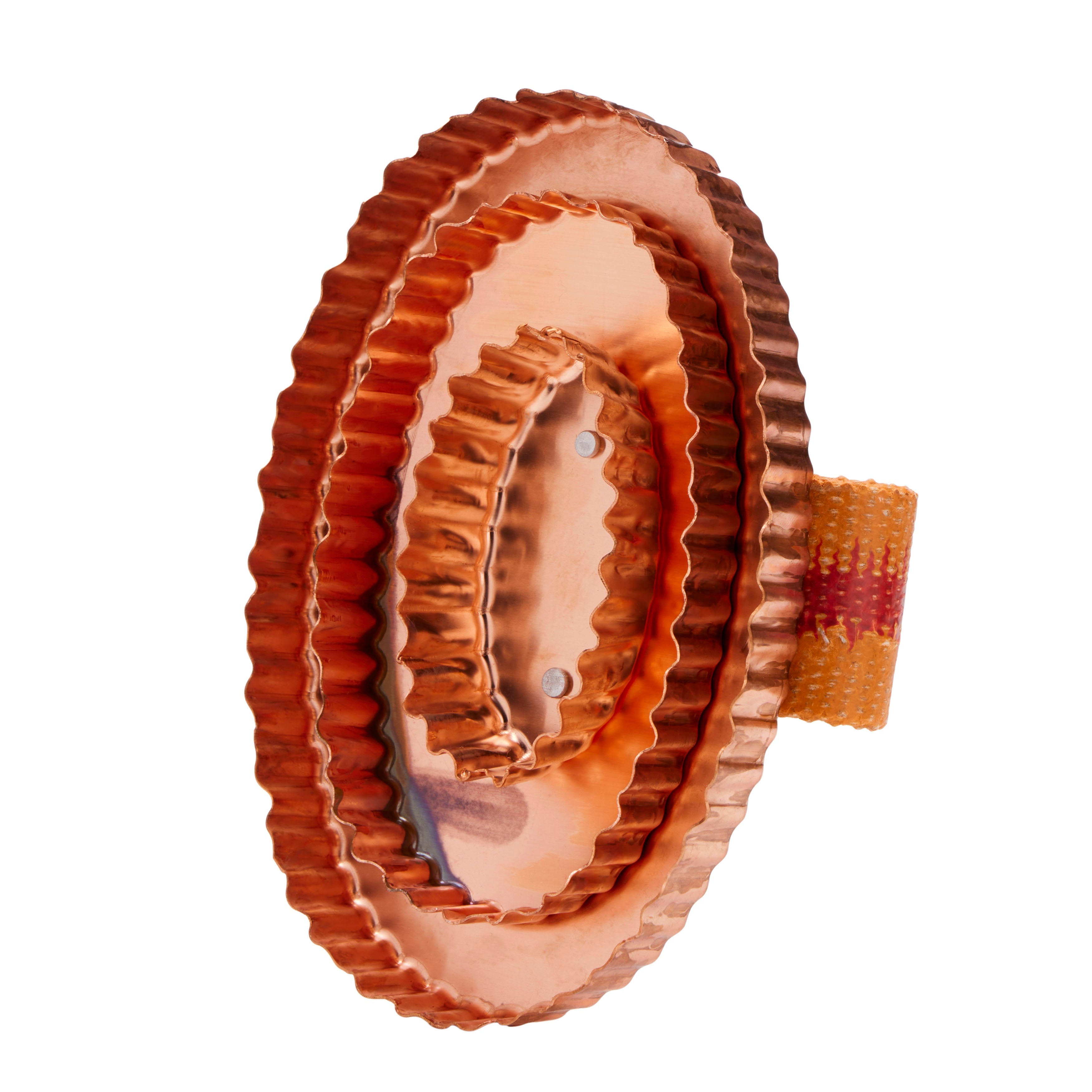 Kawell USA Copper Curry Horse Brush | Kawell USA